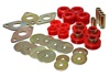 Body Mount Set Red Performance Polyurethane by Energy Suspension