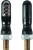 BikeMaster Mini LED Turn Signal C - Universal Amber - Mini LED turn signal with smoke lens, universal fit