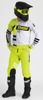 Thor Launchmode Dozer Pants White Acid Black Yellow Men's Size 40 - Men's off-road race pants, size 40, Dozer graphic