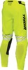 Thor Launchmode Dozer Pants White Acid Black Yellow Men's Size 40 - Men's off-road race pants, size 40, Dozer graphic