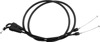 Moose Offroad Black Vinyl Throttle Cable For KTM/Husqvarna/Gas Gas - Throttle cable for KTM, Husqvarna, Gas Gas models