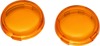 Kuryakyn Bullet Style Turn Signal Lenses Amber - Pair For Harley-Davidson