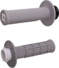 ODI Micro-X Half-Waffle V2 Lock-On Grips Gray/Silver Mini MX - Lock-on grips for micro handlebars For mini MX bikes