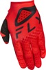 Youth Kinetic Center Gloves Red/Black For Youth Medium - Youth Medium fitment Red/Black gloves
