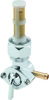 Bikers Choice Petcock Chrome 22MM Straight Right Outlet For 78-86 Big Twin XL - Fits 78-86 Big Twin & XL, 22MM right outlet