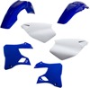 Acerbis Body Plastic Kit Blue White For Yamaha YZ125 YZ250 1996-1999 - Body plastic kit For Yamaha YZ125/250 1996-1999