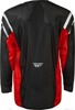 Fly Racing Kinetic Mesh Center Jersey XL Black/White/Red - Breathable motocross jersey in XL Black/White/Red