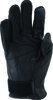 Kuryakyn Laredo Leather Gloves Black - Large - Men's leather riding gloves, Black, Large
