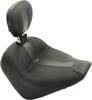 Mustang Vintage Solo Seat with DBR Black Fits Indian Scout