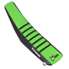 D'Cor Seat Cover Team KAW Replica Black/Green w/Ribs For 14-20 KX85 KX100