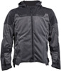 Speed and Strength Trial By Fire Mesh Jacket Grey 3XL - Textile mesh motorcycle jacket, grey, size 3XL