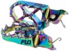 FLO Motorsports Pro Series Foot Pegs Jet Fuel For Kawasaki KX65 KX85 KX100 - Jet Fuel foot pegs For Kawasaki KX65/85/100/112/80
