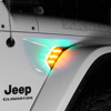 XK Glow XKchrome Air Vent Light RGB + Amber Turn Signal & Running