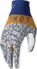 THOR SPORTMODE Bravo Gloves 2XL Copper/Navy/Gray/White - Men's riding gloves in 2XL size