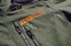 THOR Range Jacket Military Green Orange Men's Large - Waterproof all-weather jacket in men's large, green/orange