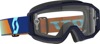 Scott Split OTG Goggles Royal Blue/Orange Clear Lens Adult Unisex - Over-glasses goggles, clear lens, royal blue/orange