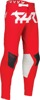 THOR Sportmode Riot Pants Men's 36 Red Black White - Men's athletic fit off-road riding pants, size 36