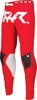 Thor Sportmode Riot Pants Red/White/Black Men's Size 33 - Athletic fit off-road pants for men, size 33