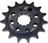 Driven 520 Steel Front Sprocket Black 15T