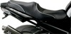 Sargent World Sport 2-Up Seat Black/Silver CarbonFX Vinyl Fits ZX14