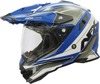 FX-41DS Range Full Face Dual-Sport Helmet Matte Blue Large FX-41DS Range Full Face Dual-Sport Helmet Matte Blue Large