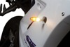Kuryakyn Micro 1000 LED Marker Light Chrome White/Amber