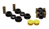 Black Front Control Arm Bushing Set by Energy Suspension Fits 95-99 Eclipse
