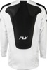 Fly Racing Kinetic Mesh Sym Jersey White/Black 2X - 2X-Large White/Black motocross jersey
