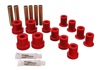 Red Front Leaf Spring Bushing Set Fits 73-87 GM Denali XL/Suburban/Yukon XL