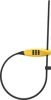 ABUS Travelguard Straplock Yellow Security Cable Lock Universal - Universal 75cm yellow straplock with combo lock