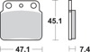 SBS 649SI Sintered Race Brake Pads SBS 649SI Sintered Race Brake Pads