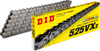DID 525VX3 X-Ring Chain 140 Link Gold - 140-link 525VX3 X-Ring chain, gold finish