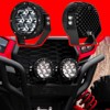 XKGLOW 5in Spot Beam Cube Offroad Round Work Light Kit 1pc
