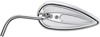 Arlen Ness Teardrop Left Mirror Chrome Fits V-Twins