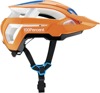 100% Altec Fidlock Bicycle Helmet L/XL Orange Blue White - Adult L/XL helmet, orange/blue/white, unisex