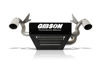 Gibson 2.25in Dual Outlet Slip-On Exhaust SS For 16+ RZR XP Turbo/S