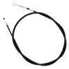 QuadBoss Rear Hand Brake Cable For 04-06 Yamaha YFM350A Bruin - Rear hand brake cable for Yamaha YFM350A Bruin
