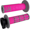 ODI Emig 2.0 V2 Lock-On Grips Pink/Grey - Lock-on grips, pink/grey, universal fit