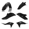 Acerbis Black Plastic Kit For Gas Gas MC/EX 125/250F/350F/450F 2021-2023 - Plastic kit for 21-23 Gas Gas MC & EX models