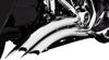 Vance & Hines Big Radius 2-2 Chrome Exhaust Fits HD Dresser 17-22