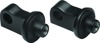 Kuryakyn Splined Peg Adapter XL Satin Black (Pair)