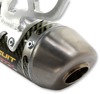 Ti-2 Shorty Carbon Slip On Exhaust Silencer - For 03-24 Yamaha YZ250