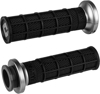 ODI Hart-Luck V-Twin Lock-On Grips Black Graphite For Indian - Lock-On grips for Indian V-Twin motorcycles