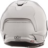 6D ATS-1R Solid Full Face Helmet Gloss Silver Medium - Full face street helmet, gloss silver, size M
