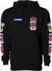 DBK Mullet Madness Hoodie Black Medium - Black hoodie, medium size, 70/30 cotton-poly blend