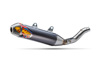 FMF Q4 Hex Slip-On Muffler For Beta 350/390/430/480 RR 2020-2025 - Quiet slip-on muffler for Beta 350-480 RR 2020-2025
