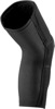 100% Teratec Plus Knee Guards Black Small Unisex - Slip-on knee guards with advanced impact protection