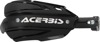 Acerbis Endurance-X Handguards Black/White Universal Pair - Durable closed handguards for 7/8-1 in handlebars