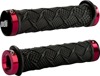 ODI Xtreme Lock-On ATV Grips Black/Red Pair - Lock-on ATV grips, Black/Red, pair