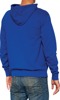 100% Men's Official Zip Hoody Royal Medium